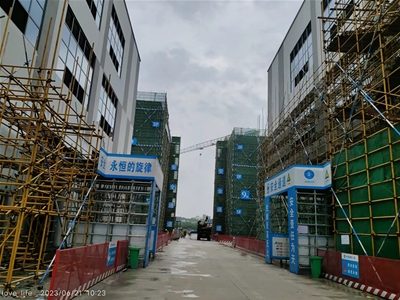 中建八局某產(chǎn)業(yè)園項目布局圖